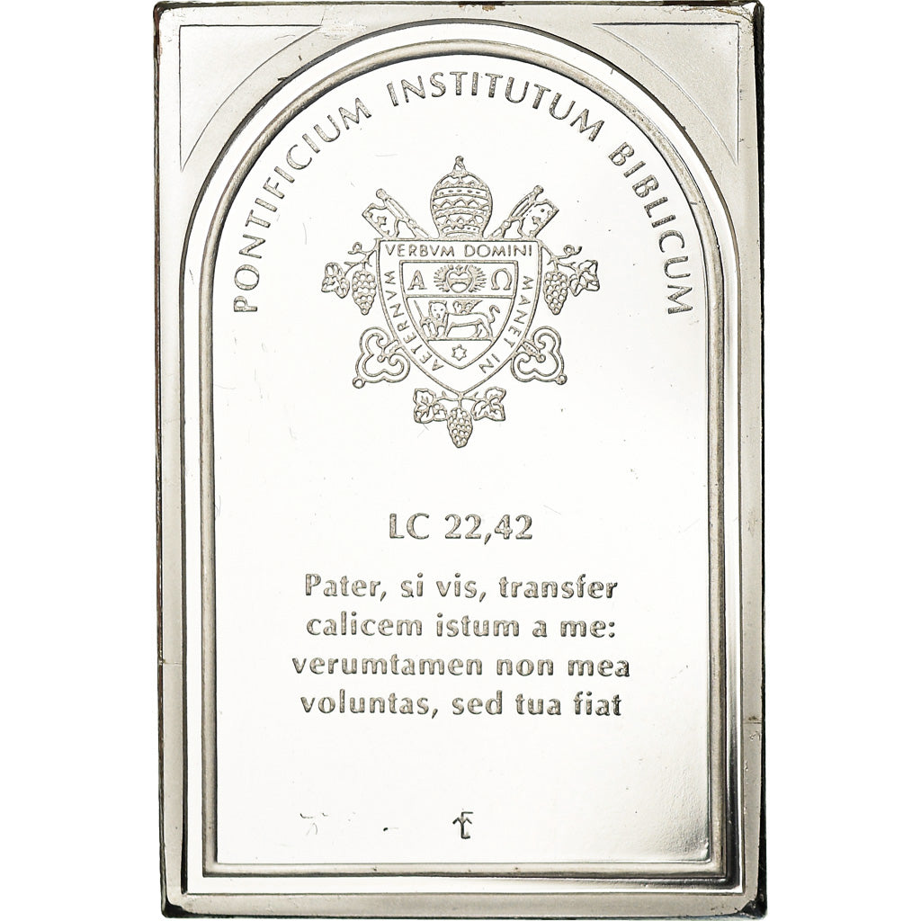Vatican, Medal, Institut Biblique Pontifical, Luc 22,42, Religions & beliefs