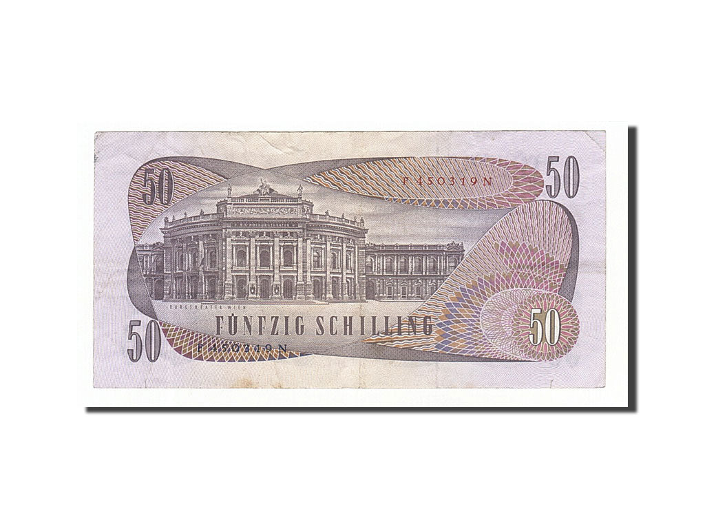 Banknote, Austria, 50 Schilling, 1970, 1970-01-02, EF(40-45)