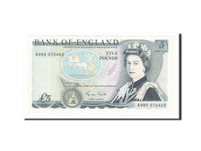Geldschein, Großbritannien, 5 Pounds, 1988, UNZ-