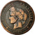 Moneta, Francja, Cérès, 10 Centimes, 1882, Paris, F(12-15), Bronze, KM:815.1