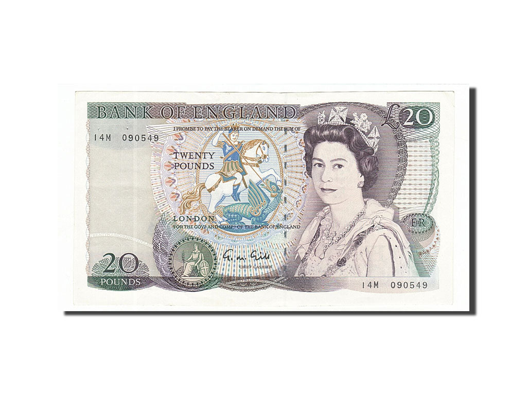 Banknote, Great Britain, 20 Pounds, 1988, UNC(60-62)