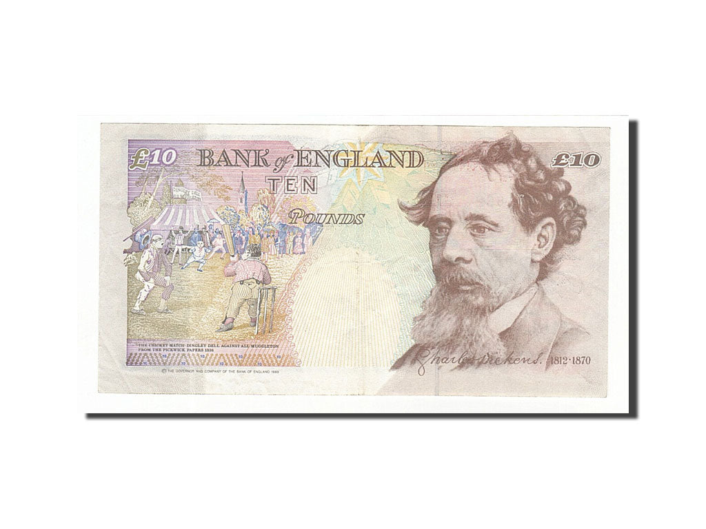 Great Britain, 10 Pounds, 1993, KM #386a, EF(40-45), JE40501862