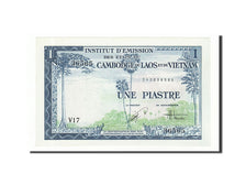 Biljet, Frans Indochina, 1 Piastre = 1 Dong, 1954, NIEUW