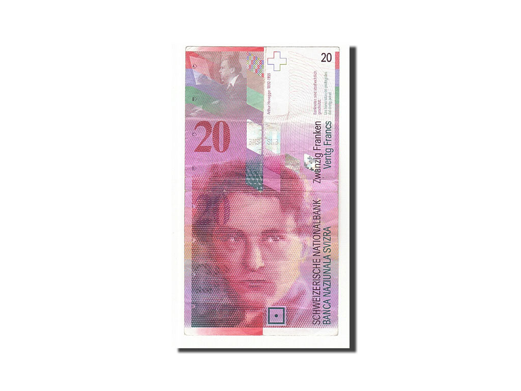 Banknote, Switzerland, 20 Franken, 2005, EF(40-45)