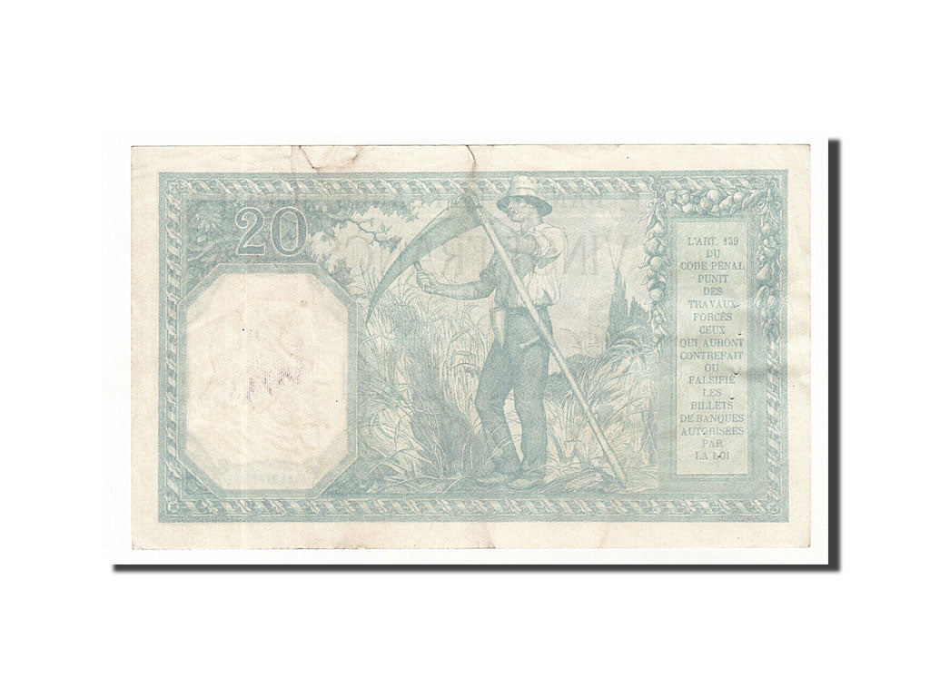 Banknote, France, 20 Francs, 20 F 1916-1919 ''Bayard'', 1917, 1917-09-25
