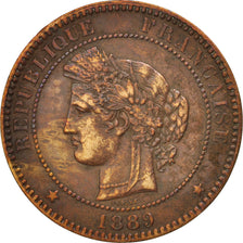 Coin, France, Cérès, 10 Centimes, 1889, Paris, EF(40-45), Bronze, KM:815.1