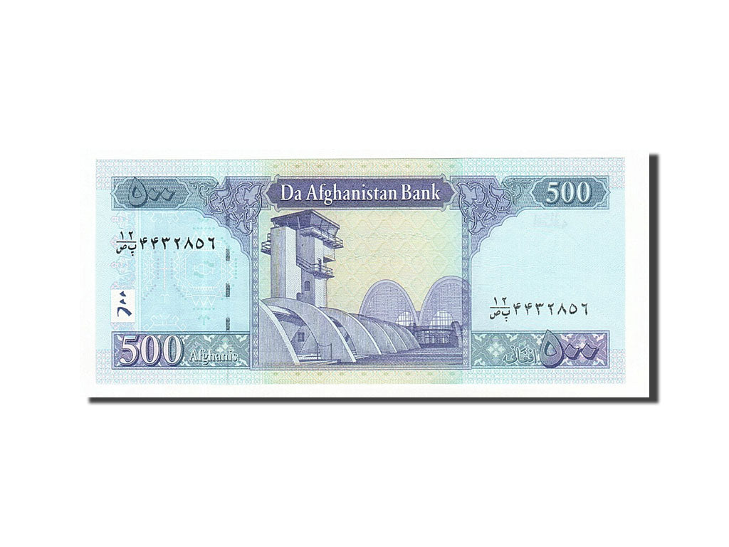 Banknote, Afghanistan, 500 Afghanis, 2010, UNC(65-70)
