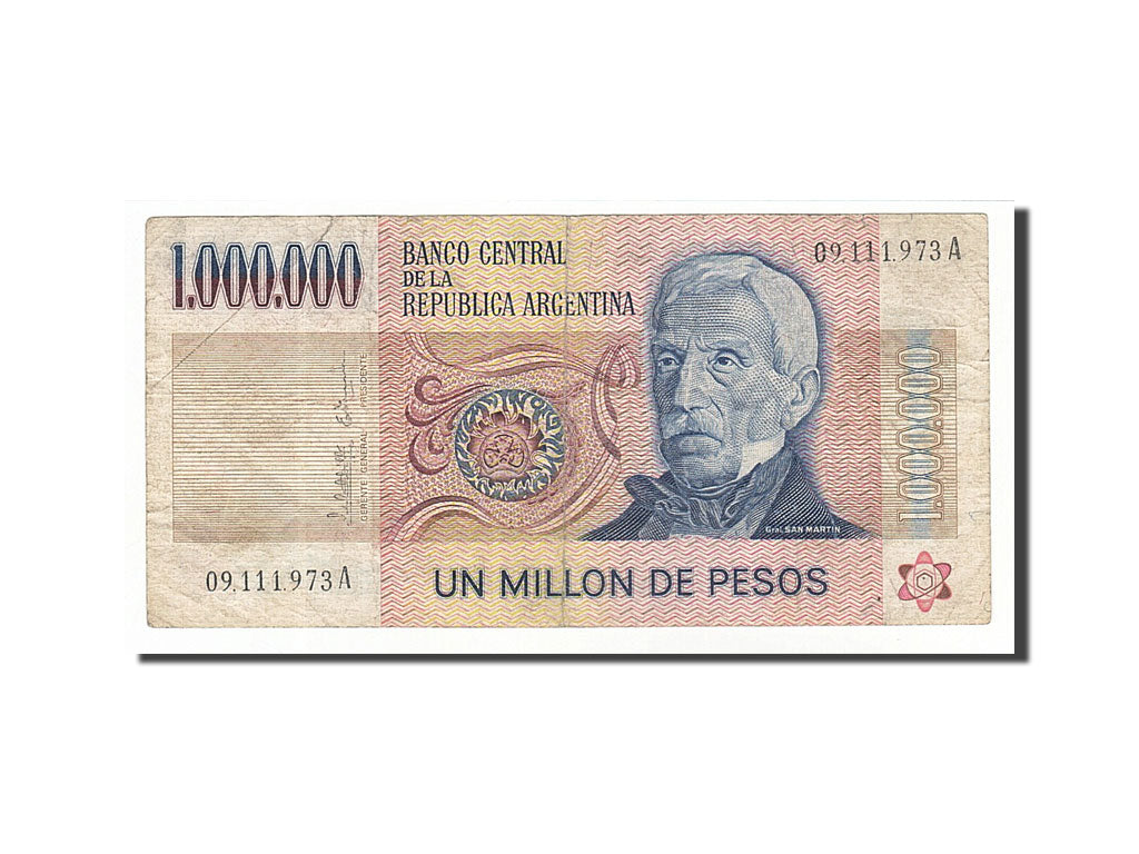 Argentina, 1,000,000 Pesos, 1981, KM #310, VF(20-25), 09111973A