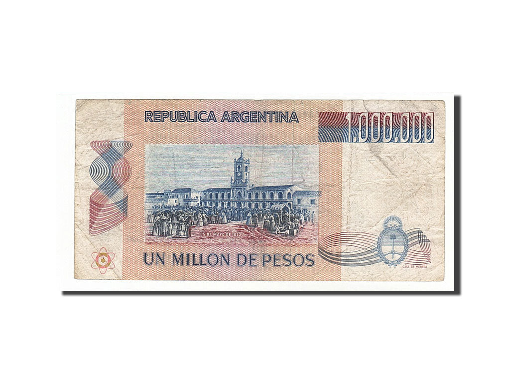 Argentina, 1,000,000 Pesos, 1981, KM #310, VF(20-25), 09111973A