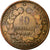 Moneta, Francja, Cérès, 10 Centimes, 1894, Paris, F(12-15), Bronze, KM:815.1