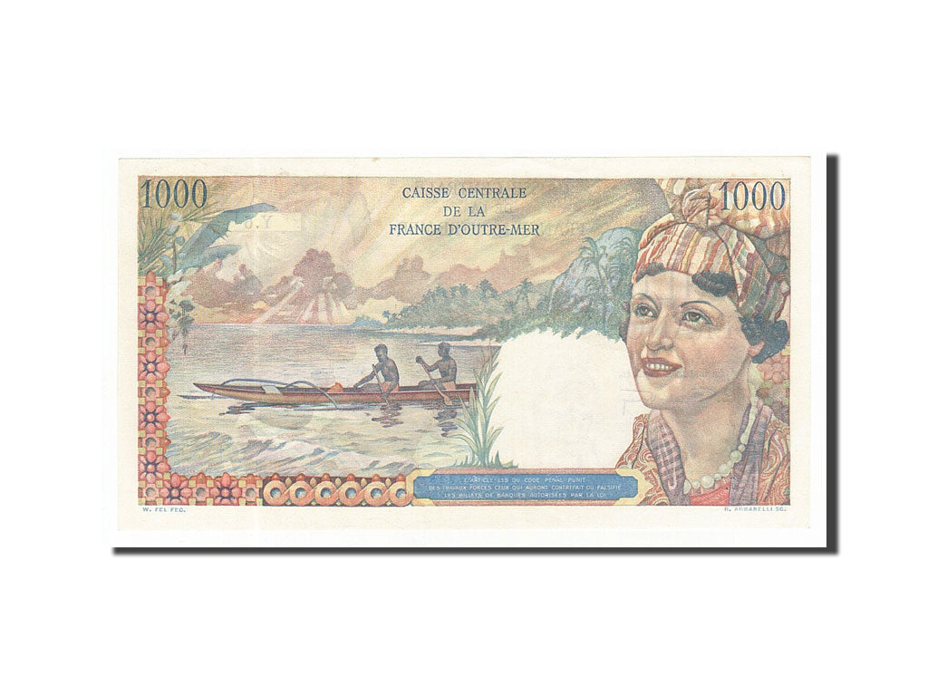 Afrique Equatoriale Française, 1000 Francs type 1947-52