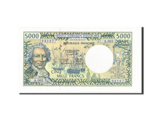 Geldschein, French Pacific Territories, 5000 Francs, 1996, UNZ