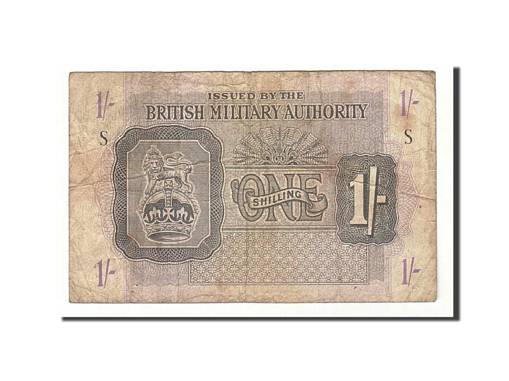 Great Britain, 1 Shilling, 1943, KM #M2, VF(20-25), S