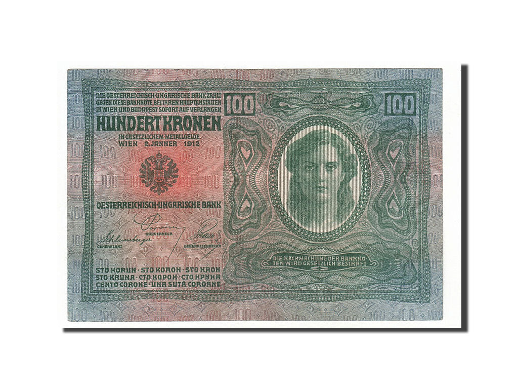 Autriche, 100 Kronen type 1919