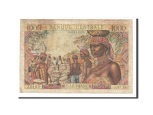 Equatorial African States, 1000 Francs, 1963, KM #5d, VF(20-25), J.17D