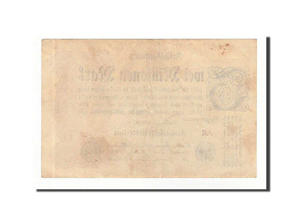 Banknote, Germany, 2 Millionen Mark, 1923, 1923-08-09, AU(55-58)