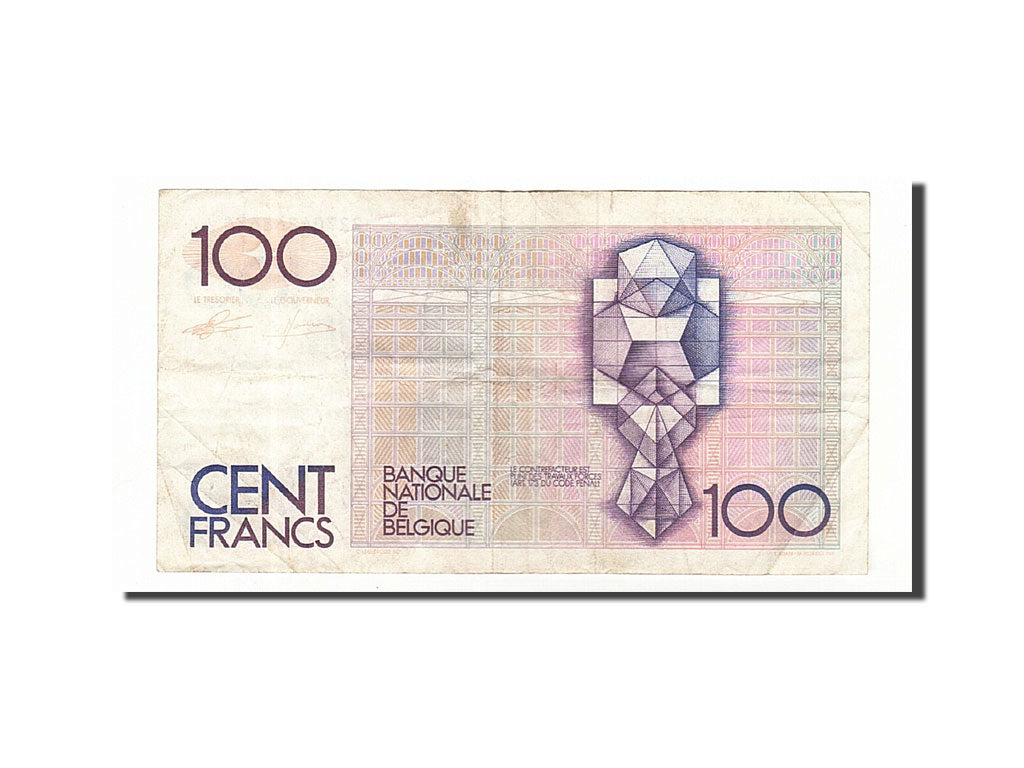 Banknote, Belgium, 100 Francs, 1982, VF(30-35)
