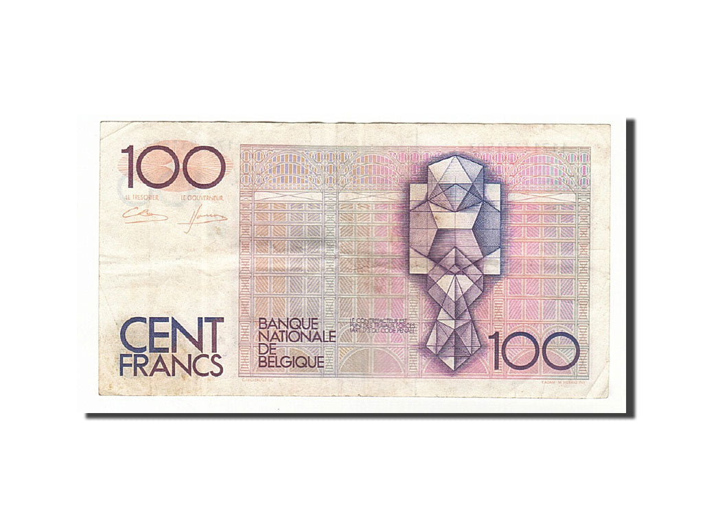 Banknote, Belgium, 100 Francs, 1982, VF(30-35)