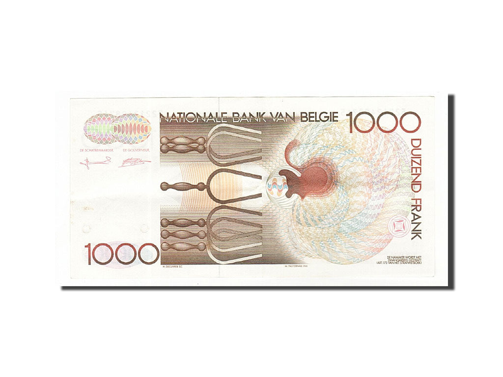 Belgium, 1000 Francs, 1980, KM #144a, UNC(60-62), 52212498745