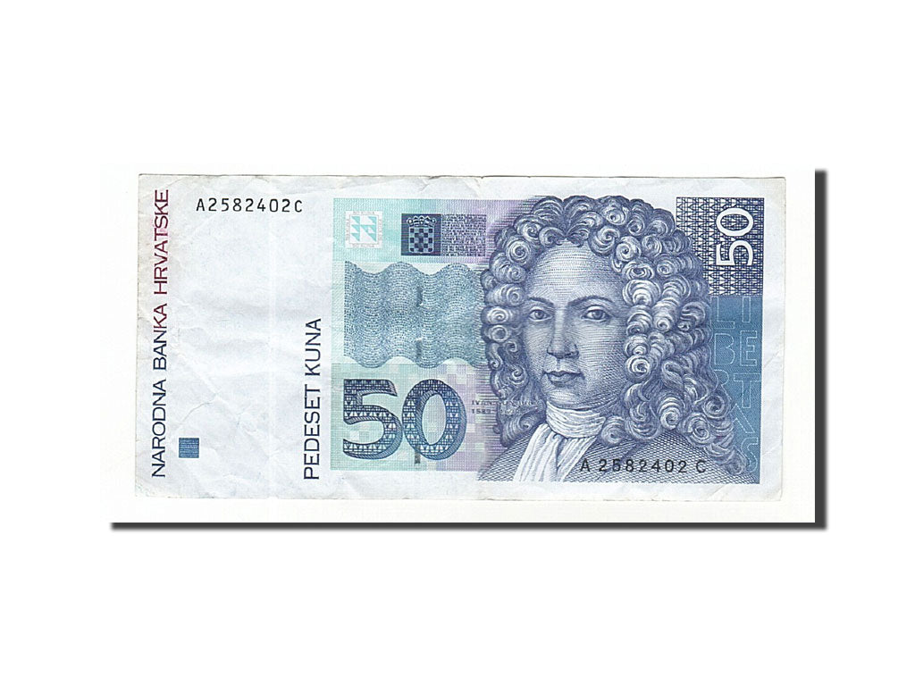 Croatia, 50 Kuna, 1993, KM #31a, 1993-10-31, EF(40-45), A2582402C