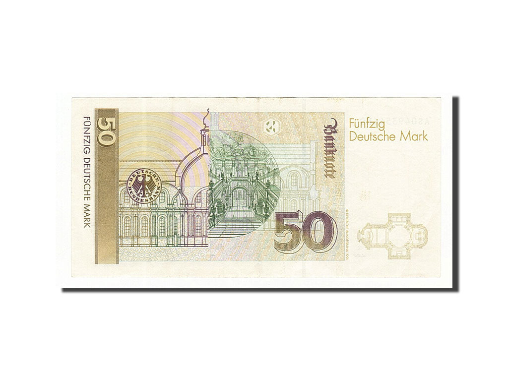 Banknote, GERMANY - FEDERAL REPUBLIC, 50 Deutsche Mark, 1991, 1991-08-01