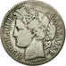 Moneda, Francia, Cérès, 2 Francs, 1871, Bordeaux, BC, Plata, KM:816.2