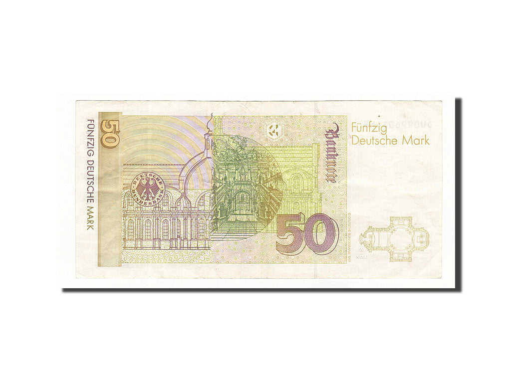 Germany - Federal Republic, 50 Deutsche Mark, 1996, KM #45, 1996-01-02,...