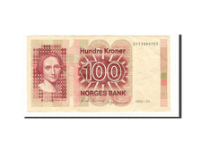 Biljet, Noorwegen, 100 Kroner, 1993, TTB