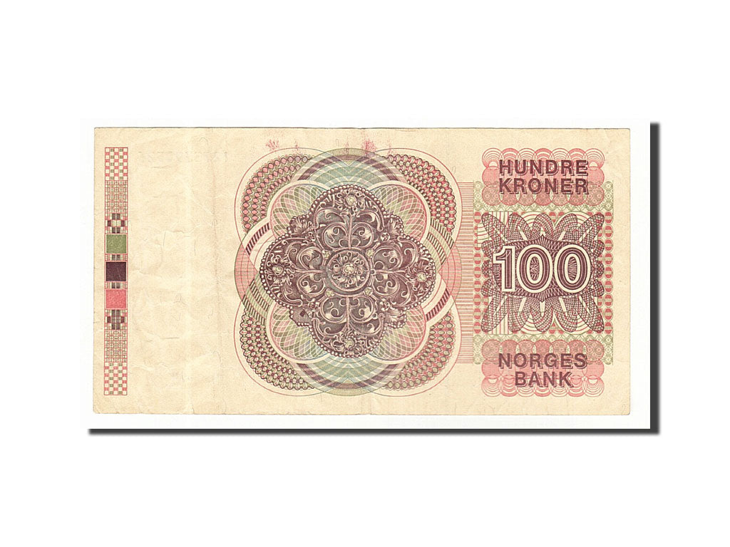 Banknot, Norwegia, 100 Kroner, 1993, EF(40-45)