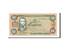 Banknote, Jamaica, 2 Dollars, 1992, 1992-05-29, UNC(65-70)