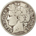 France, Cérès, 2 Francs, 1870, Paris, B+, Argent, KM:817.1, Gadoury:530