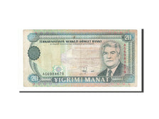Banknote, Turkmenistan, 20 Manat, 1995, VF(30-35)