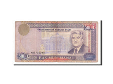 Turkmenistan, 5000 Manat, 1996, KM #9, F(12-15), AB5722248