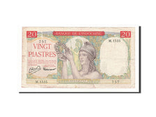 French Indo-China, 20 Piastres, 1949, KM #81a, VG(8-10), M.1535