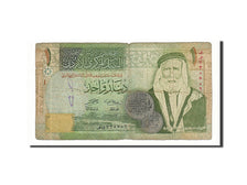 Jordan, 1 Dinar, 2006, KM #34c, VG(8-10)