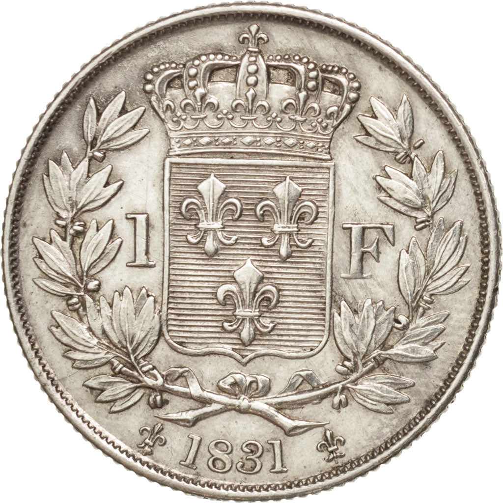 Coin, France, Henri V, Franc, 1831, AU(55-58), Silver, KM:28.2, Gadoury:451
