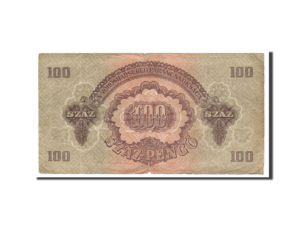 Hungary, 100 Pengö, 1944, KM #M8, VF(20-25), XP956652