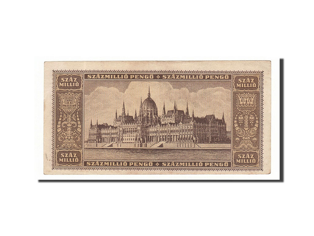 Banknote, Hungary, 100,000,000 Pengö, 1946, 1946-03-18, AU(50-53)