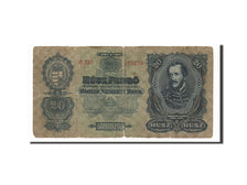 Hungary, 20 Pengö, 1930, KM #97, 1930-01-02, VG(8-10), C260 095239
