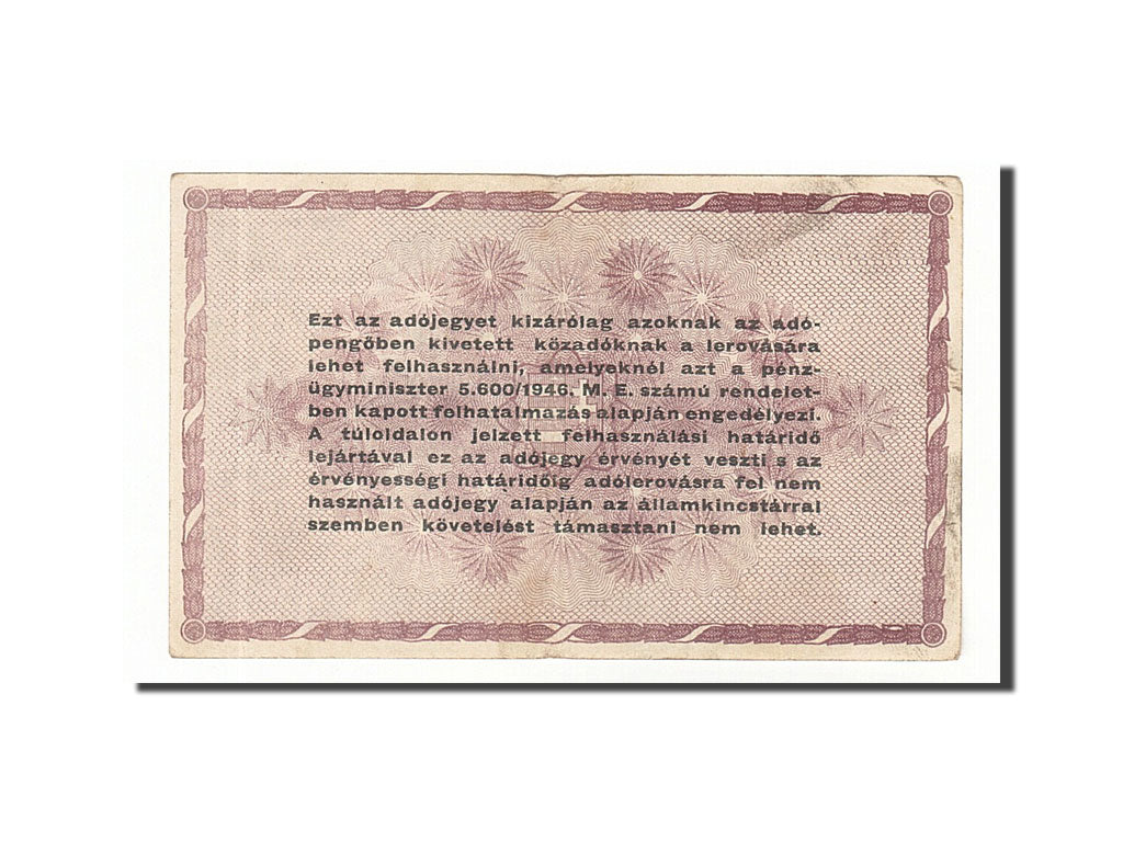 Hungary, 100,000 (Egyszázezer) Adópengö, 1946, KM #144e, 1946-05-28, EF(40-45)