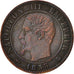 Francia, Napoleon III, Napoléon III, Centime, 1853, Bordeaux, BB, Bronzo, KM...