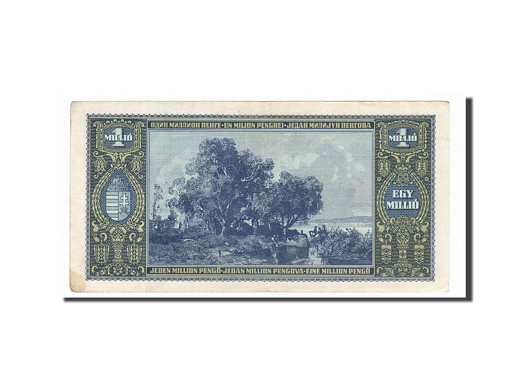 Banknote, Hungary, 1,000,000 Pengö, 1945, 1945-11-16, AU(55-58)
