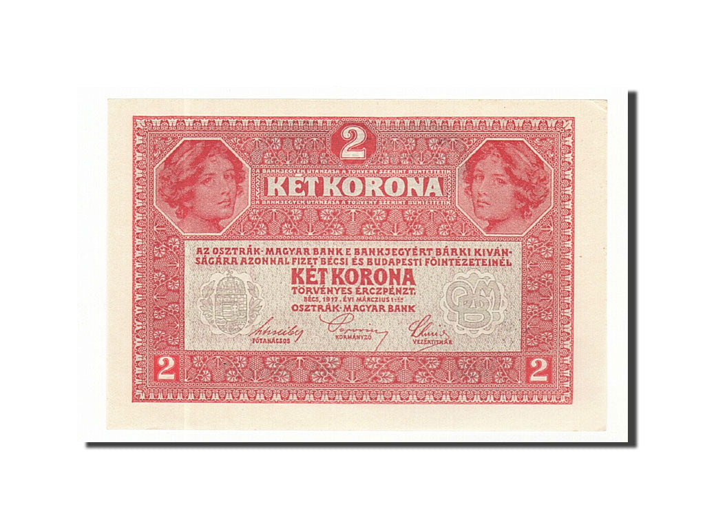 Banconote, Austria, 2 Kronen, 1919, SPL
