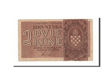 Croatia, 2 Kune, 1942, KM #8a, 1942-09-25, VF(20-25), Z184971