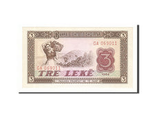 Albania, 3 Lekë, 1964, KM #34a, UNC(65-70), GA069011
