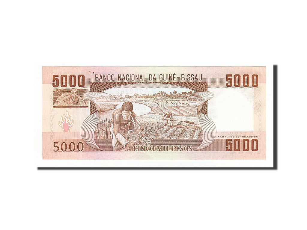 Banknote, Guinea-Bissau, 5000 Pesos, 1984, 1984-09-12, UNC(63)
