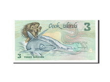 Cook Islands, 3 Dollars, 1987, KM #3a, UNC(65-70), AAU008955