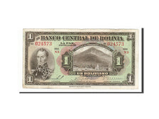 Bolivia, 1 Boliviano, 1928, KM #118a, 1928-07-20, EF(40-45), 024573
