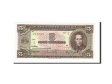 Banknote, Bolivia, 5 Bolivianos, 1945, 1945-12-20, UNC(65-70)