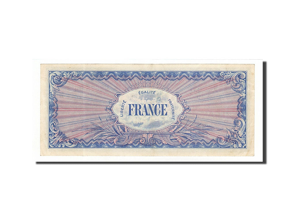 Geldschein, Frankreich, 1000 Francs, 1945 Verso France, 1945, 1945-06-04, SS+